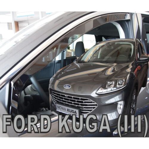 Heko ΑΝΕΜΟΘΡΑΥΣΤΕΣ ΓΙΑ FORD KUGA 5D 2019+ ΖΕΥΓΑΡΙ ΑΠΟ ΕΥΚΑΜΠΤΟ ΦΙΜΕ ΠΛΑΣΤΙΚΟ HEKO – 2 ΤΕΜ.