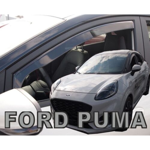 Heko ΑΝΕΜΟΘΡΑΥΣΤΕΣ ΓΙΑ FORD PUMA 5D 2019+ ΖΕΥΓΑΡΙ ΑΠΟ ΕΥΚΑΜΠΤΟ ΦΙΜΕ ΠΛΑΣΤΙΚΟ HEKO – 2 ΤΕΜ.