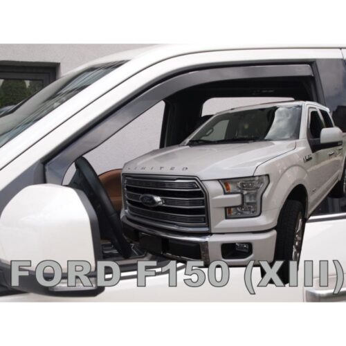 Heko ΑΝΕΜΟΘΡΑΥΣΤΕΣ ΓΙΑ FORD F150 4D 2014+ ΖΕΥΓΑΡΙ ΑΠΟ ΕΥΚΑΜΠΤΟ ΦΙΜΕ ΠΛΑΣΤΙΚΟ HEKO – 2 ΤΕΜ.
