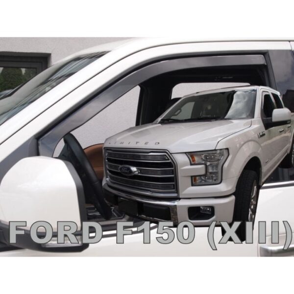Heko ΑΝΕΜΟΘΡΑΥΣΤΕΣ ΓΙΑ FORD F150 4D 2014+ ΖΕΥΓΑΡΙ ΑΠΟ ΕΥΚΑΜΠΤΟ ΦΙΜΕ ΠΛΑΣΤΙΚΟ HEKO - 2 ΤΕΜ.