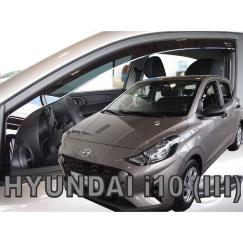 Heko ΑΝΕΜΟΘΡΑΥΣΤΕΣ ΓΙΑ HYUNDAI i10 5D 2019+ ΖΕΥΓΑΡΙ ΑΠΟ ΕΥΚΑΜΠΤΟ ΦΙΜΕ ΠΛΑΣΤΙΚΟ HEKO – 2 ΤΕΜ.