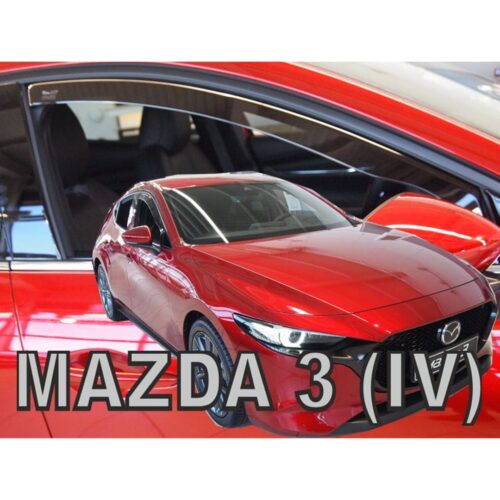 Heko ΑΝΕΜΟΘΡΑΥΣΤΕΣ ΓΙΑ MAZDA 3 5D HB 2019+ ΖΕΥΓΑΡΙ ΑΠΟ ΕΥΚΑΜΠΤΟ ΦΙΜΕ ΠΛΑΣΤΙΚΟ HEKO – 2 ΤΕΜ.