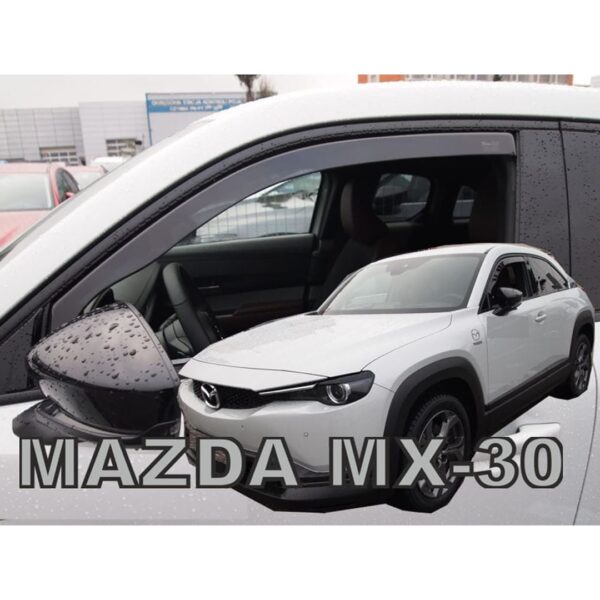 Heko ΑΝΕΜΟΘΡΑΥΣΤΕΣ ΓΙΑ MAZDA MX-30 5D 2020+ ΖΕΥΓΑΡΙ ΑΠΟ ΕΥΚΑΜΠΤΟ ΦΙΜΕ ΠΛΑΣΤΙΚΟ HEKO - 2 ΤΕΜ.