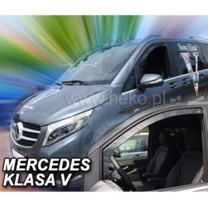 Heko ΑΝΕΜΟΘΡΑΥΣΤΕΣ ΓΙΑ MERCEDES VITO KLAS V W447 2014+ ΖΕΥΓΑΡΙ ΑΠΟ ΕΥΚΑΜΠΤΟ ΦΙΜΕ ΠΛΑΣΤΙΚΟ HEKO - 2 ΤΕΜ.