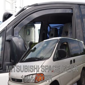 Heko ΑΝΕΜΟΘΡΑΥΣΤΕΣ ΓΙΑ MITSUBISHI SPACE GEAR 2D 1994-2007 ΖΕΥΓΑΡΙ ΑΠΟ ΕΥΚΑΜΠΤΟ ΦΙΜΕ ΠΛΑΣΤΙΚΟ HEKO - 2 ΤΕΜ.