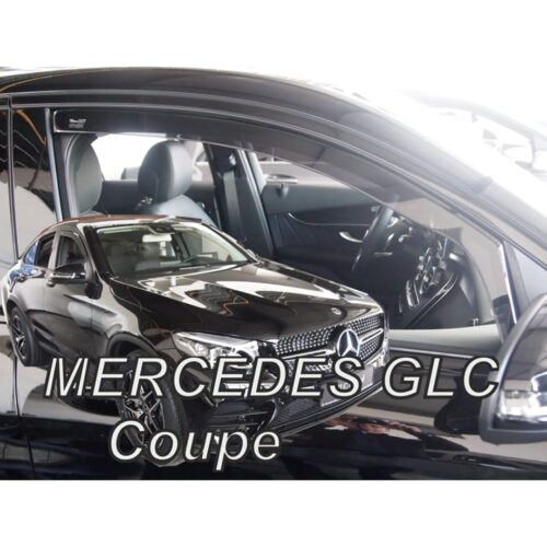 Heko ΑΝΕΜΟΘΡΑΥΣΤΕΣ ΓΙΑ MERCEDES GLC COUPE C253 5D 2017+ ΖΕΥΓΑΡΙ ΑΠΟ ΕΥΚΑΜΠΤΟ ΦΙΜΕ ΠΛΑΣΤΙΚΟ HEKO – 2 ΤΕΜ.