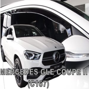 Heko ΑΝΕΜΟΘΡΑΥΣΤΕΣ ΓΙΑ MERCEDES GLE COUPE C167 5D 2019+ - ΖΕΥΓΡΙ ΖΕΥΓΑΡΙ ΑΠΟ ΕΥΚΑΜΠΤΟ ΦΙΜΕ ΠΛΑΣΤΙΚΟ HEKO - 2 ΤΕΜ.