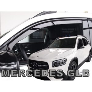 Heko ΑΝΕΜΟΘΡΑΥΣΤΕΣ ΓΙΑ MERCEDES GLB X247 5D 2019+ ΖΕΥΓΑΡΙ ΑΠΟ ΕΥΚΑΜΠΤΟ ΦΙΜΕ ΠΛΑΣΤΙΚΟ HEKO - 2 ΤΕΜ.