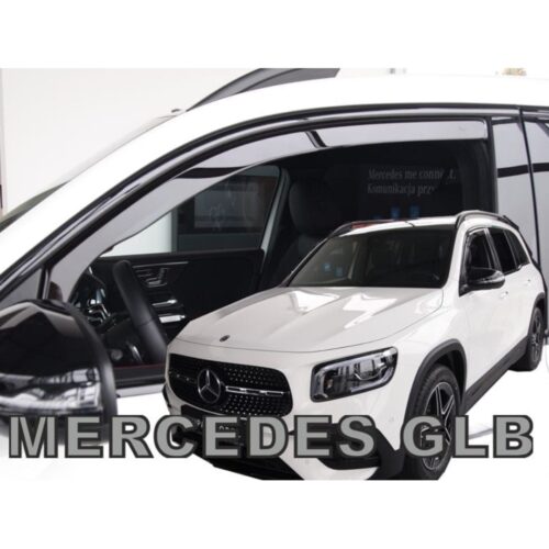 Heko ΑΝΕΜΟΘΡΑΥΣΤΕΣ ΓΙΑ MERCEDES GLB X247 5D 2019+ ΖΕΥΓΑΡΙ ΑΠΟ ΕΥΚΑΜΠΤΟ ΦΙΜΕ ΠΛΑΣΤΙΚΟ HEKO – 2 ΤΕΜ.
