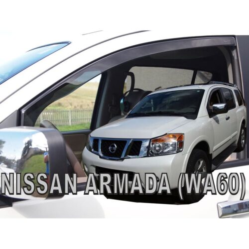 Heko ΑΝΕΜΟΘΡΑΥΣΤΕΣ ΓΙΑ NISSAN ARMADA WA60 5D 2004-2016 ΖΕΥΓΑΡΙ ΑΠΟ ΕΥΚΑΜΠΤΟ ΦΙΜΕ ΠΛΑΣΤΙΚΟ HEKO – 2 ΤΕΜ.