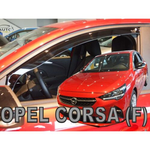 Heko ΑΝΕΜΟΘΡΑΥΣΤΕΣ ΓΙΑ OPEL CORSA F 5D 2019+ / PEUGEOT 208 5D 2019+ ΖΕΥΓΑΡΙ ΑΠΟ ΕΥΚΑΜΠΤΟ ΦΙΜΕ ΠΛΑΣΤΙΚΟ HEKO – 2 ΤΕΜ.