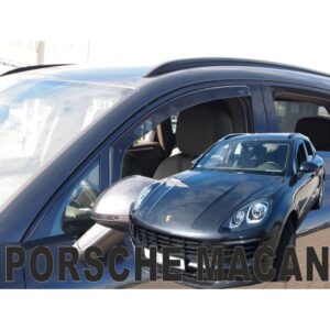 Heko ΑΝΕΜΟΘΡΑΥΣΤΕΣ ΓΙΑ PORSCHE MACAN 5D 2013+ ΖΕΥΓΑΡΙ ΑΠΟ ΕΥΚΑΜΠΤΟ ΦΙΜΕ ΠΛΑΣΤΙΚΟ HEKO - 2 ΤΕΜ.