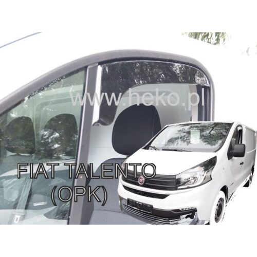 Heko ΑΝΕΜΟΘΡΑΥΣΤΕΣ ΓΙΑ FIAT TALENTO 2016+ / OPEL VIVARO 2 2014-2019 / RENAULT TRAFIC 3 2014+ ΚΟΝΤΟ ΖΕΥΓΑΡΙ VAN ΑΠΟ ΕΥΚΑΜΠΤΟ ΦΙΜΕ ΠΛΑΣΤΙΚΟ HEKO – 2 ΤΕΜ.