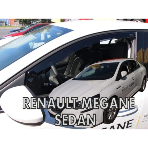 Heko ΑΝΕΜΟΘΡΑΥΣΤΕΣ ΓΙΑ RENAULT MEGANE 5D 2016+ ΖΕΥΓΑΡΙ ΑΠΟ ΕΥΚΑΜΠΤΟ ΦΙΜΕ ΠΛΑΣΤΙΚΟ HEKO - 2 ΤΕΜ. - Image 3