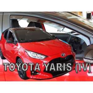Heko ΑΝΕΜΟΘΡΑΥΣΤΕΣ ΓΙΑ TOYOTA YARIS 5D 2019+ / MAZDA 2 2022+  ΖΕΥΓΑΡΙ ΑΠΟ ΕΥΚΑΜΠΤΟ ΦΙΜΕ ΠΛΑΣΤΙΚΟ HEKO - 2 ΤΕΜ.