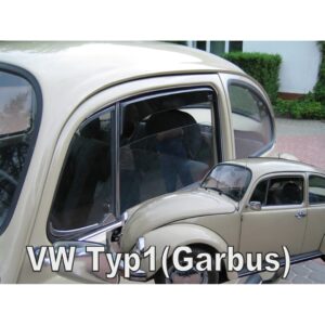 Heko ΑΝΕΜΟΘΡΑΥΣΤΕΣ ΓΙΑ VW GARBUS SCARABEO BEETLE 2D 1967-2003 (ΣΚΑΡΑΒΕΟΣ) ΖΕΥΓΑΡΙ ΑΠΟ ΕΥΚΑΜΠΤΟ ΦΙΜΕ ΠΛΑΣΤΙΚΟ HEKO - 2 ΤΕΜ.