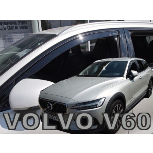 Heko ΑΝΕΜΟΘΡΑΥΣΤΕΣ ΓΙΑ VOLVO S60 / V60 4D/5D 2018+ ΖΕΥΓΑΡΙ ΑΠΟ ΕΥΚΑΜΠΤΟ ΦΙΜΕ ΠΛΑΣΤΙΚΟ HEKO – 2 ΤΕΜ.