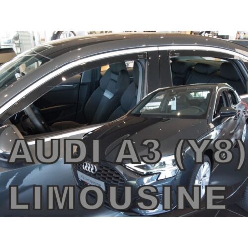 Heko ΑΝΕΜΟΘΡΑΥΣΤΕΣ ΓΙΑ AUDI A3 Y8 LIM. 4D 2020+ ΣΕΤ ΑΥΤΟΚΙΝΗΤΟΥ ΑΠΟ ΕΥΚΑΜΠΤΟ ΦΙΜΕ ΠΛΑΣΤΙΚΟ HEKO – 4 ΤΕΜ.