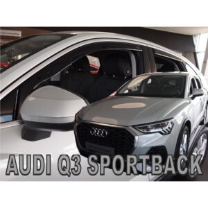 Heko ΑΝΕΜΟΘΡΑΥΣΤΕΣ ΓΙΑ AUDI Q3 5D SPORTBACK 2020+ ΣΕΤ ΑΥΤΟΚΙΝΗΤΟΥ ΑΠΟ ΕΥΚΑΜΠΤΟ ΦΙΜΕ ΠΛΑΣΤΙΚΟ HEKO - 4 ΤΕΜ.