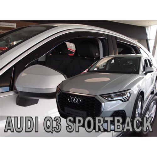 Heko ΑΝΕΜΟΘΡΑΥΣΤΕΣ ΓΙΑ AUDI Q3 5D SPORTBACK 2020+ ΣΕΤ ΑΥΤΟΚΙΝΗΤΟΥ ΑΠΟ ΕΥΚΑΜΠΤΟ ΦΙΜΕ ΠΛΑΣΤΙΚΟ HEKO – 4 ΤΕΜ.