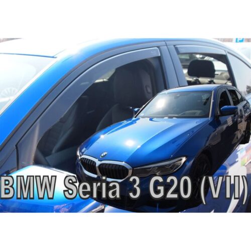 Heko ΑΝΕΜΟΘΡΑΥΣΤΕΣ ΓΙΑ BMW 3 G20/G21 4D/5D 2019+ ΣΕΤ ΑΥΤΟΚΙΝΗΤΟΥ ΑΠΟ ΕΥΚΑΜΠΤΟ ΦΙΜΕ ΠΛΑΣΤΙΚΟ HEKO – 4 ΤΕΜ.