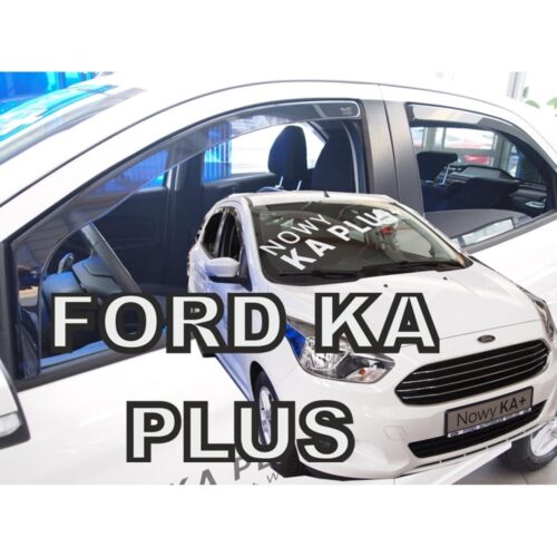 Heko ΑΝΕΜΟΘΡΑΥΣΤΕΣ ΓΙΑ FORD KA PLUS 5D 2014+ ΣΕΤ ΑΥΤΟΚΙΝΗΤΟΥ ΑΠΟ ΕΥΚΑΜΠΤΟ ΦΙΜΕ ΠΛΑΣΤΙΚΟ HEKO – 4 ΤΕΜ.