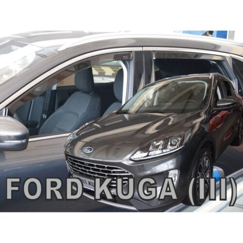 Heko ΑΝΕΜΟΘΡΑΥΣΤΕΣ ΓΙΑ FORD KUGA 5D 2019+ ΣΕΤ ΑΥΤΟΚΙΝΗΤΟΥ ΑΠΟ ΕΥΚΑΜΠΤΟ ΦΙΜΕ ΠΛΑΣΤΙΚΟ HEKO – 4 ΤΕΜ.