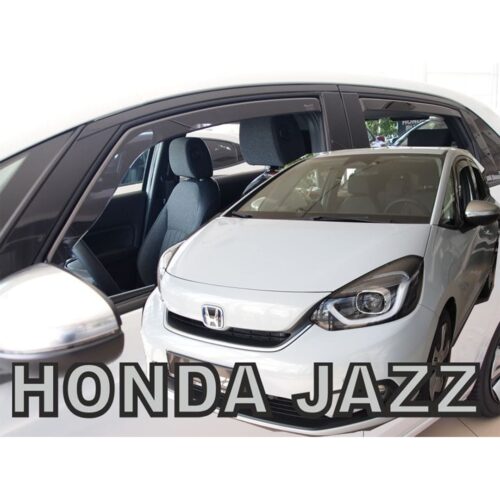 Heko ΑΝΕΜΟΘΡΑΥΣΤΕΣ ΓΙΑ HONDA JAZZ 5D 2019+ ΣΕΤ ΑΥΤΟΚΙΝΗΤΟΥ ΑΠΟ ΕΥΚΑΜΠΤΟ ΦΙΜΕ ΠΛΑΣΤΙΚΟ HEKO – 4 ΤΕΜ.