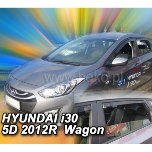 Heko ΑΝΕΜΟΘΡΑΥΣΤΕΣ ΓΙΑ HYUNDAI I30 5D STATIONWAGON 02/2012-2017 ΣΕΤ ΑΥΤΟΚΙΝΗΤΟΥ ΑΠΟ ΕΥΚΑΜΠΤΟ ΦΙΜΕ ΠΛΑΣΤΙΚΟ HEKO – 4 ΤΕΜ.