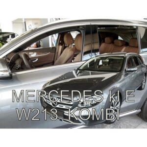 Heko ΑΝΕΜΟΘΡΑΥΣΤΕΣ ΓΙΑ MERCEDES E-KLAS W213 5D COMBI 2016+  ΣΕΤ ΑΥΤΟΚΙΝΗΤΟΥ ΑΠΟ ΕΥΚΑΜΠΤΟ ΦΙΜΕ ΠΛΑΣΤΙΚΟ HEKO - 4 ΤΕΜ.