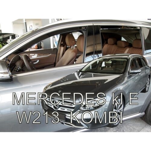 Heko ΑΝΕΜΟΘΡΑΥΣΤΕΣ ΓΙΑ MERCEDES E-KLAS W213 5D COMBI 2016+  ΣΕΤ ΑΥΤΟΚΙΝΗΤΟΥ ΑΠΟ ΕΥΚΑΜΠΤΟ ΦΙΜΕ ΠΛΑΣΤΙΚΟ HEKO – 4 ΤΕΜ.
