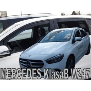 Heko ΑΝΕΜΟΘΡΑΥΣΤΕΣ ΓΙΑ MERCEDES B-KLAS W247 5D 2019+ ΣΕΤ ΑΥΤΟΚΙΝΗΤΟΥ ΑΠΟ ΕΥΚΑΜΠΤΟ ΦΙΜΕ ΠΛΑΣΤΙΚΟ HEKO - 4 ΤΕΜ.