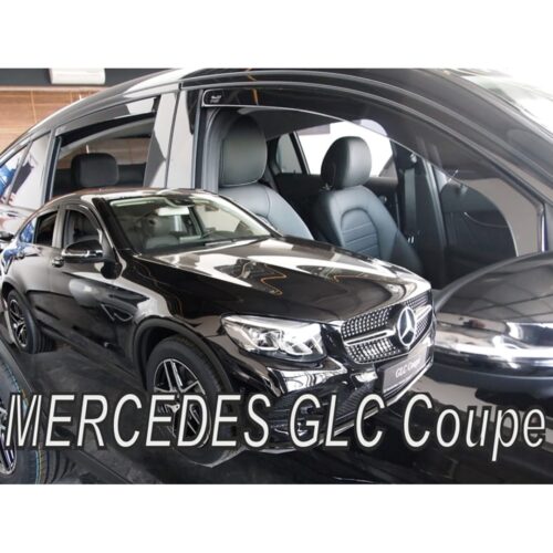 Heko ΑΝΕΜΟΘΡΑΥΣΤΕΣ ΓΙΑ MERCEDES GLC COUPE C253 5D 2017+ ΣΕΤ ΑΥΤΟΚΙΝΗΤΟΥ ΑΠΟ ΕΥΚΑΜΠΤΟ ΦΙΜΕ ΠΛΑΣΤΙΚΟ HEKO – 4 ΤΕΜ.