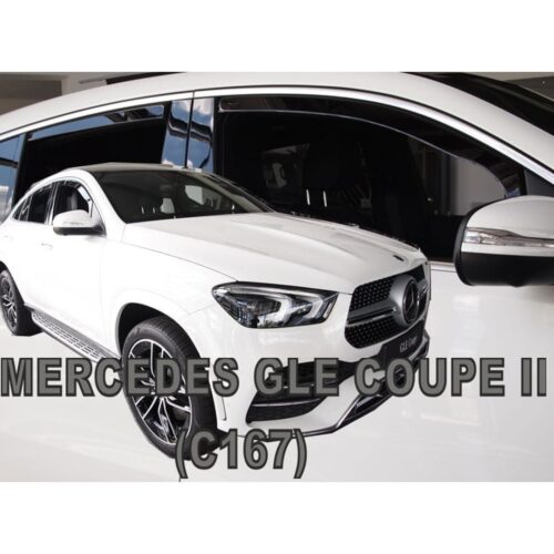 Heko ΑΝΕΜΟΘΡΑΥΣΤΕΣ ΓΙΑ MERCEDES GLE COUPE C167 5D 2019+ ΣΕΤ ΑΥΤΟΚΙΝΗΤΟΥ ΑΠΟ ΕΥΚΑΜΠΤΟ ΦΙΜΕ ΠΛΑΣΤΙΚΟ HEKO – 4 ΤΕΜ.