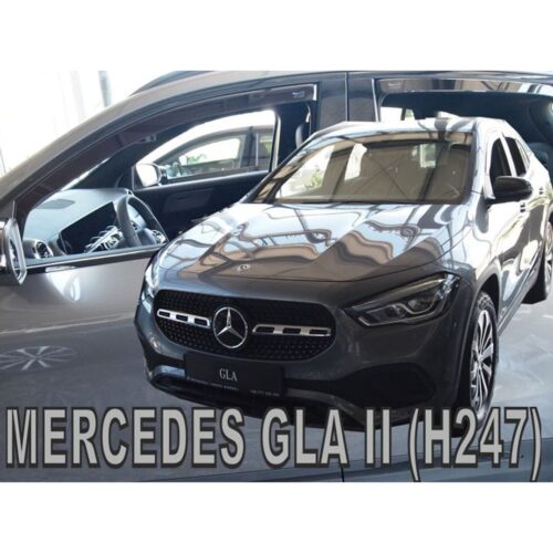 Heko ΑΝΕΜΟΘΡΑΥΣΤΕΣ ΓΙΑ MERCEDES GLA H247 5D 2020+ ΣΕΤ ΑΥΤΟΚΙΝΗΤΟΥ ΑΠΟ ΕΥΚΑΜΠΤΟ ΦΙΜΕ ΠΛΑΣΤΙΚΟ HEKO – 4 ΤΕΜ.
