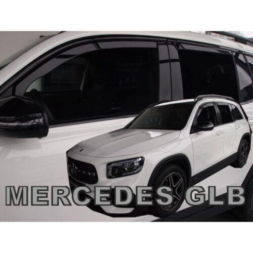 Heko ΑΝΕΜΟΘΡΑΥΣΤΕΣ ΓΙΑ MERCEDES GLB X247 5D 2019+ ΣΕΤ ΑΥΤΟΚΙΝΗΤΟΥ ΑΠΟ ΕΥΚΑΜΠΤΟ ΦΙΜΕ ΠΛΑΣΤΙΚΟ HEKO – 4 ΤΕΜ.