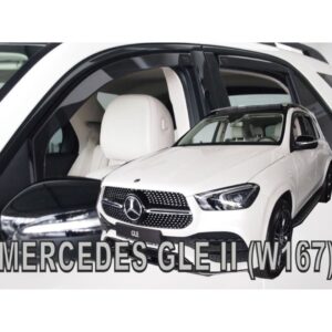 Heko ΑΝΕΜΟΘΡΑΥΣΤΕΣ ΓΙΑ MERCEDES GLE W167 5D 2019+ ΣΕΤ ΑΥΤΟΚΙΝΗΤΟΥ ΑΠΟ ΕΥΚΑΜΠΤΟ ΦΙΜΕ ΠΛΑΣΤΙΚΟ HEKO - 4 ΤΕΜ.
