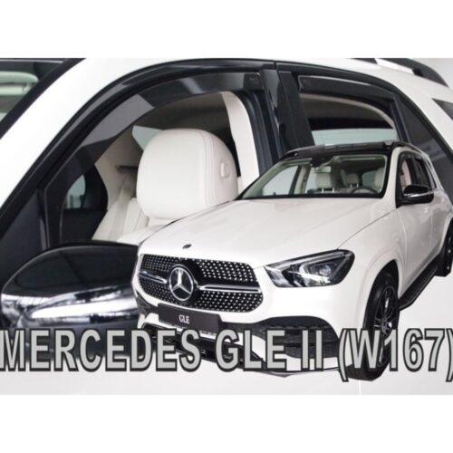 Heko ΑΝΕΜΟΘΡΑΥΣΤΕΣ ΓΙΑ MERCEDES GLE W167 5D 2019+ ΣΕΤ ΑΥΤΟΚΙΝΗΤΟΥ ΑΠΟ ΕΥΚΑΜΠΤΟ ΦΙΜΕ ΠΛΑΣΤΙΚΟ HEKO – 4 ΤΕΜ.