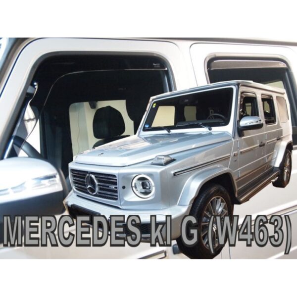 Heko ΑΝΕΜΟΘΡΑΥΣΤΕΣ ΓΙΑ MERCEDES KLAS G W463 5D 2018+ ΣΕΤ ΑΥΤΟΚΙΝΗΤΟΥ ΑΠΟ ΕΥΚΑΜΠΤΟ ΦΙΜΕ ΠΛΑΣΤΙΚΟ HEKO - 4 ΤΕΜ.