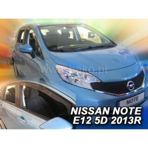 Heko ΑΝΕΜΟΘΡΑΥΣΤΕΣ ΓΙΑ NISSAN NOTE E12 5D 2013+ - ΣΕΤ ΑΠΟ ΕΥΚΑΜΠΤΟ ΦΙΜΕ ΠΛΑΣΤΙΚΟ HEKO - 4 ΤΕΜ.