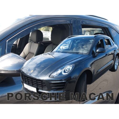 Heko ΑΝΕΜΟΘΡΑΥΣΤΕΣ ΓΙΑ PORSCHE MACAN 5D 2013+ ΣΕΤ ΑΥΤΟΚΙΝΗΤΟΥ ΑΠΟ ΕΥΚΑΜΠΤΟ ΦΙΜΕ ΠΛΑΣΤΙΚΟ HEKO – 4 ΤΕΜ.