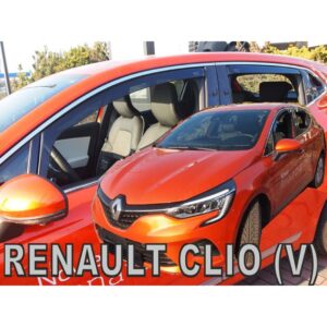 Heko ΑΝΕΜΟΘΡΑΥΣΤΕΣ ΓΙΑ RENAULT CLIO 5D 2019+ ΣΕΤ ΑΥΤΟΚΙΝΗΤΟΥ ΑΠΟ ΕΥΚΑΜΠΤΟ ΦΙΜΕ ΠΛΑΣΤΙΚΟ HEKO - 4 ΤΕΜ.