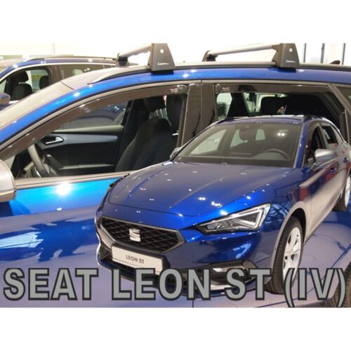 Heko ΑΝΕΜΟΘΡΑΥΣΤΕΣ ΓΙΑ SEAT LEON 5D 2020+ / CUPRA LEON 5D 2020+ – ΣΕΤ ΑΥΤΟΚΙΝΗΤΟΥ ΑΠΟ ΕΥΚΑΜΠΤΟ ΦΙΜΕ ΠΛΑΣΤΙΚΟ HEKO – 4 ΤΕΜ.