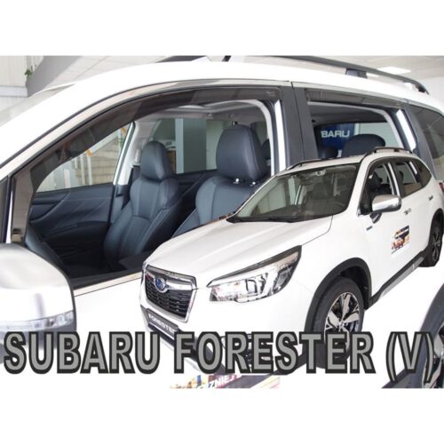 Heko ΑΝΕΜΟΘΡΑΥΣΤΕΣ ΓΙΑ SUBARU FORESTER 5D 2019+ ΣΕΤ ΑΠΟ ΕΥΚΑΜΠΤΟ ΦΙΜΕ ΠΛΑΣΤΙΚΟ HEKO – 4 ΤΕΜ.