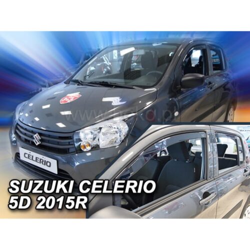 Heko ΑΝΕΜΟΘΡΑΥΣΤΕΣ ΓΙΑ SUZUKI CELERIO 5D 2015+ ΣΕΤ ΑΥΤΟΚΙΝΗΤΟΥ ΑΠΟ ΕΥΚΑΜΠΤΟ ΦΙΜΕ ΠΛΑΣΤΙΚΟ HEKO – 4 ΤΕΜ.