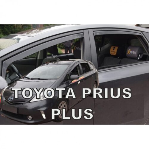 Heko ΑΝΕΜΟΘΡΑΥΣΤΕΣ ΓΙΑ TOYOTA PRIUS PLUS 5D 2011+ ΣΕΤ ΑΥΤΟΚΙΝΗΤΟΥ ΑΠΟ ΕΥΚΑΜΠΤΟ ΦΙΜΕ ΠΛΑΣΤΙΚΟ HEKO – 4 ΤΕΜ.