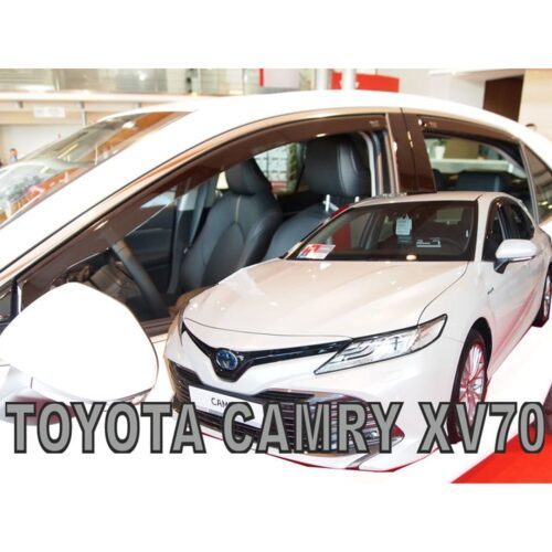 Heko ΑΝΕΜΟΘΡΑΥΣΤΕΣ ΓΙΑ TOYOTA CAMRY XV70 4D 2018+ ΣΕΤ ΑΥΤΟΚΙΝΗΤΟΥ ΑΠΟ ΕΥΚΑΜΠΤΟ ΦΙΜΕ ΠΛΑΣΤΙΚΟ HEKO – 4 ΤΕΜ.