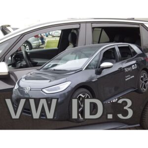 Heko ΑΝΕΜΟΘΡΑΥΣΤΕΣ ΓΙΑ VW ID.3 5D 2020+ ΣΕΤ ΑΥΤΟΚΙΝΗΤΟΥ ΑΠΟ ΕΥΚΑΜΠΤΟ ΦΙΜΕ ΠΛΑΣΤΙΚΟ HEKO - 4 ΤΕΜ.