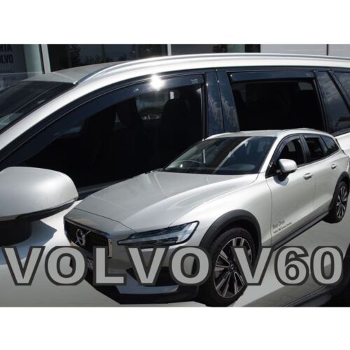 Heko ΑΝΕΜΟΘΡΑΥΣΤΕΣ ΓΙΑ VOLVO V60 5D 2018+ ΣΕΤ ΑΥΤΟΚΙΝΗΤΟΥ ΑΠΟ ΕΥΚΑΜΠΤΟ ΦΙΜΕ ΠΛΑΣΤΙΚΟ HEKO – 4 ΤΕΜ.