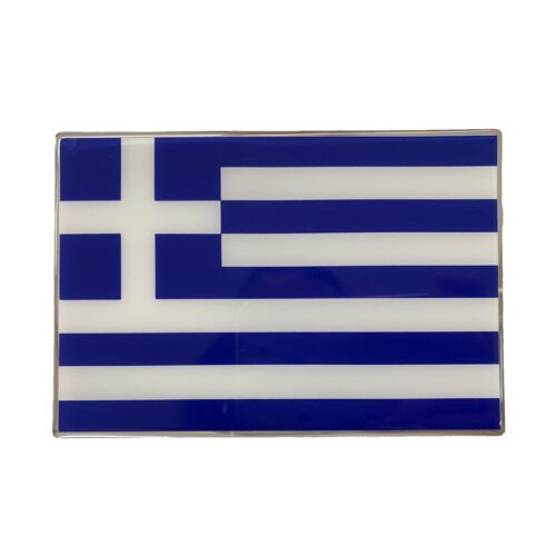 Race Axion GREECE ΑΥΤΟΚΟΛΛΗΤΗ ΕΛΛΗΝΙΚΗ ΣΗΜΑΙΑ 13,8 X 9,4 cm ΜΠΛΕ/ΛΕΥΚΟ/ΧΡΩΜΙΟ ΜΕ ΕΠΙΚΑΛΥΨΗ ΕΠΟΞΕΙΔΙΚΗΣ ΡΥΤΙΝΗΣ (ΥΓΡΟ ΓΥΑΛΙ) – 1 ΤΕΜ.
